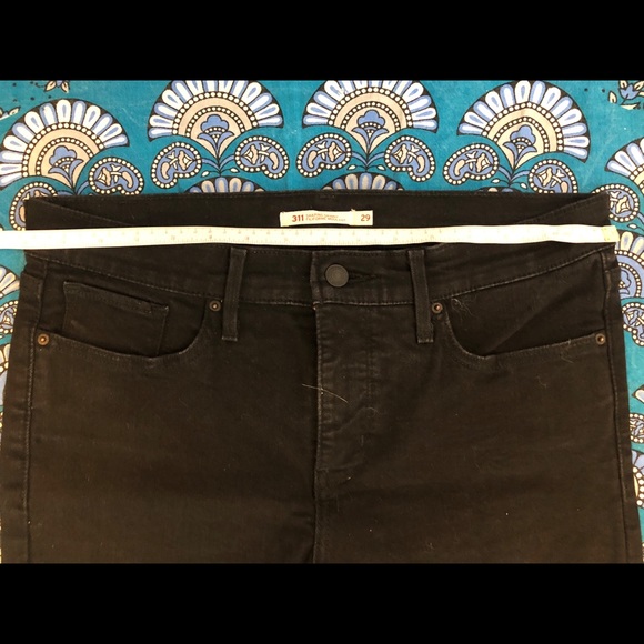 Levi’s black shaping skinny jeans (311) - Picture 4 of 5